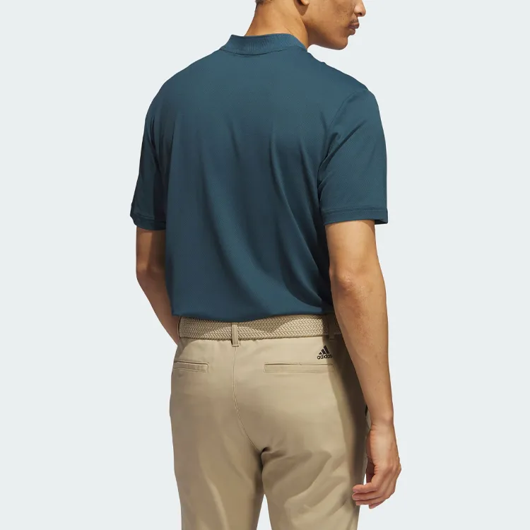 Adidas Ultimate365 Polo Shirts Men Arctic Ocean Blue-2