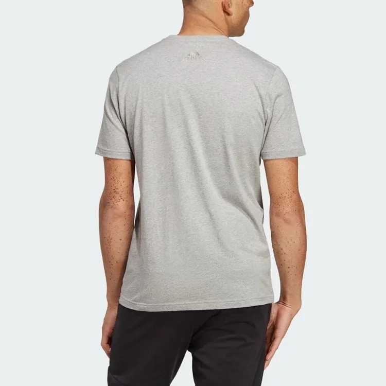 Adidas T Shirts Men Medium Gray-2