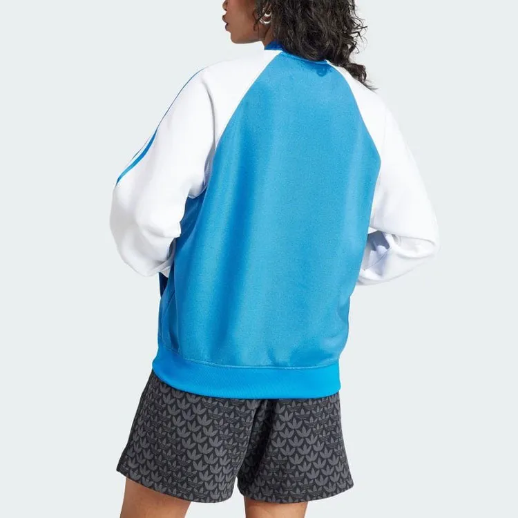 Adidas Originals Classics Oversized SST Jacket Women's Blue-2