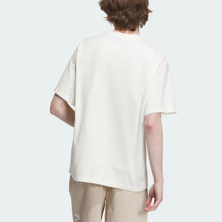 Adidas T Shirt Unisex Jade White-2
