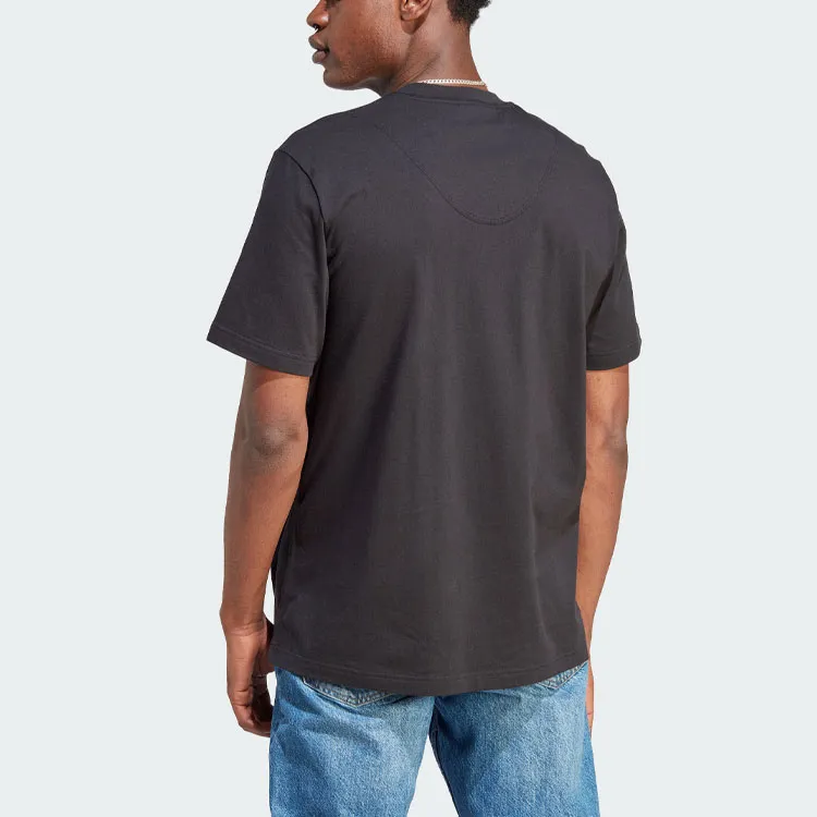 Adidas Lounge T Shirts Men Black-2