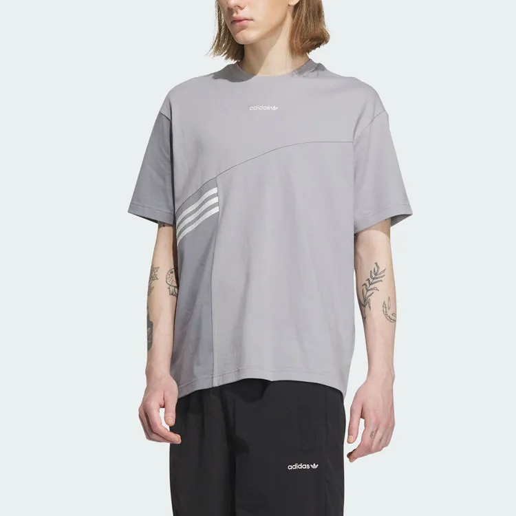 Adidas Originals T Shirt Unisex Aluminum Gray-2