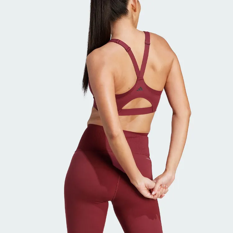 Adidas TLRD IMPACT Sports Underwear Women's Dark Red-3