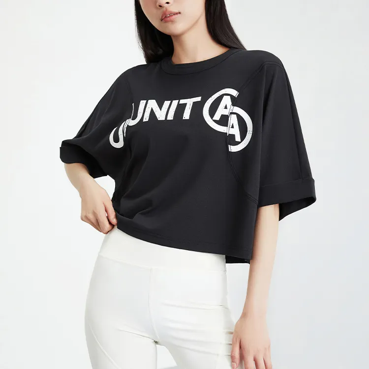 ANTA Life Collection Crop Tops Women's Night Black-2