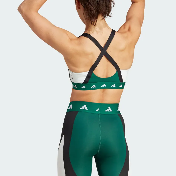 Adidas Colorblock Sports Underwear Women's Forest Green-2