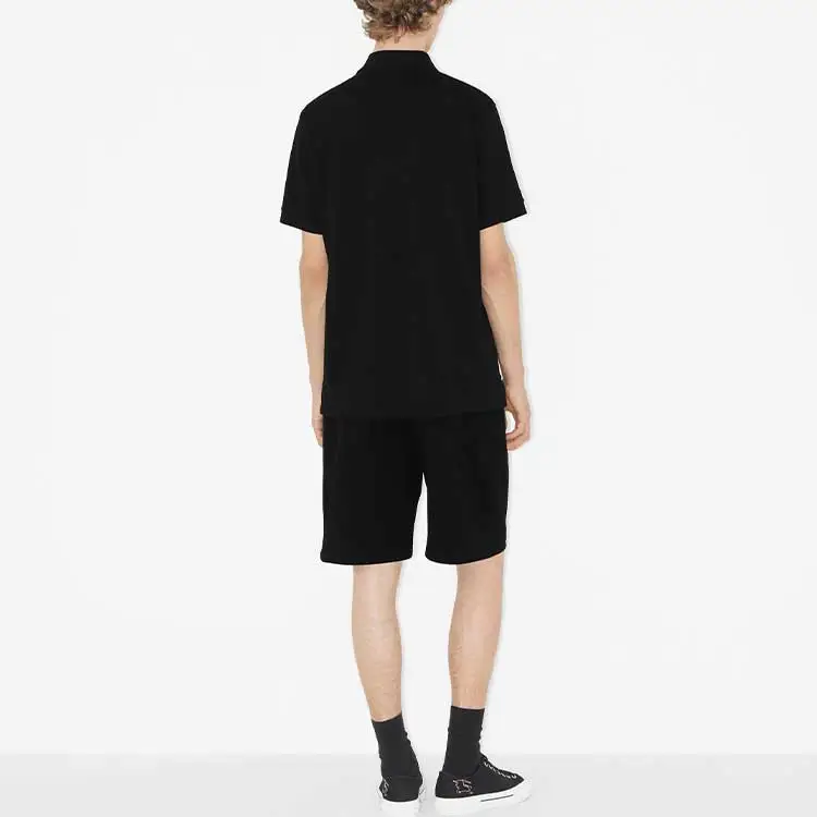 Burberry Check Ekd Cotton Pique Polo Shirt-2