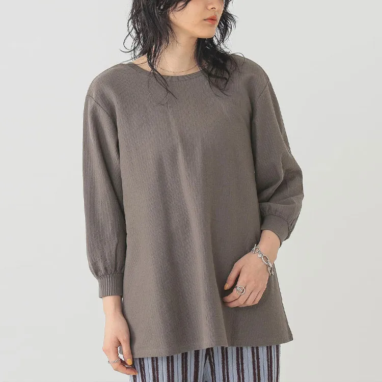 Beams Sweatshirts Women's Mocha-3