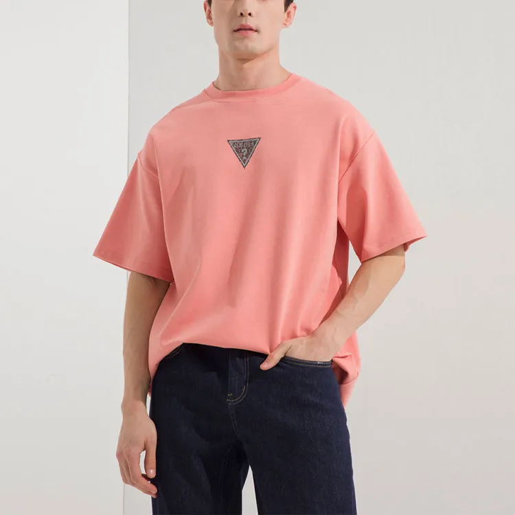 GUESS T-Shirts Men Orange-1