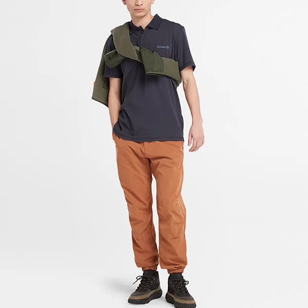 Timberland Polo Shirt Men's Dark Sapphire-2