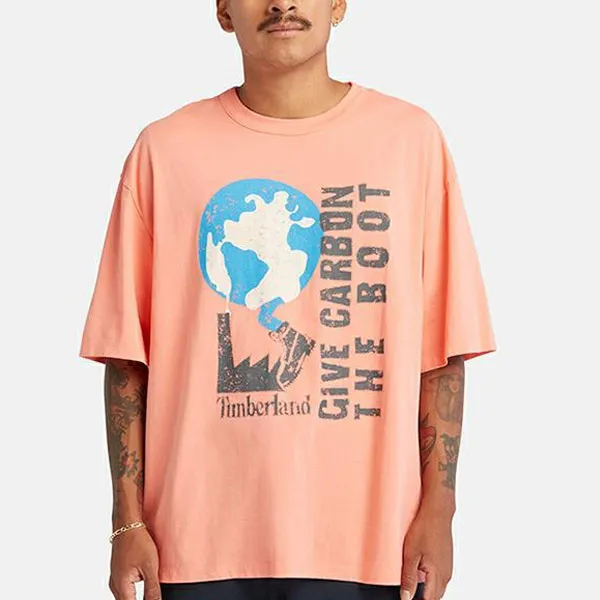 Timberland T Shirts Unisex Shell Pink-1
