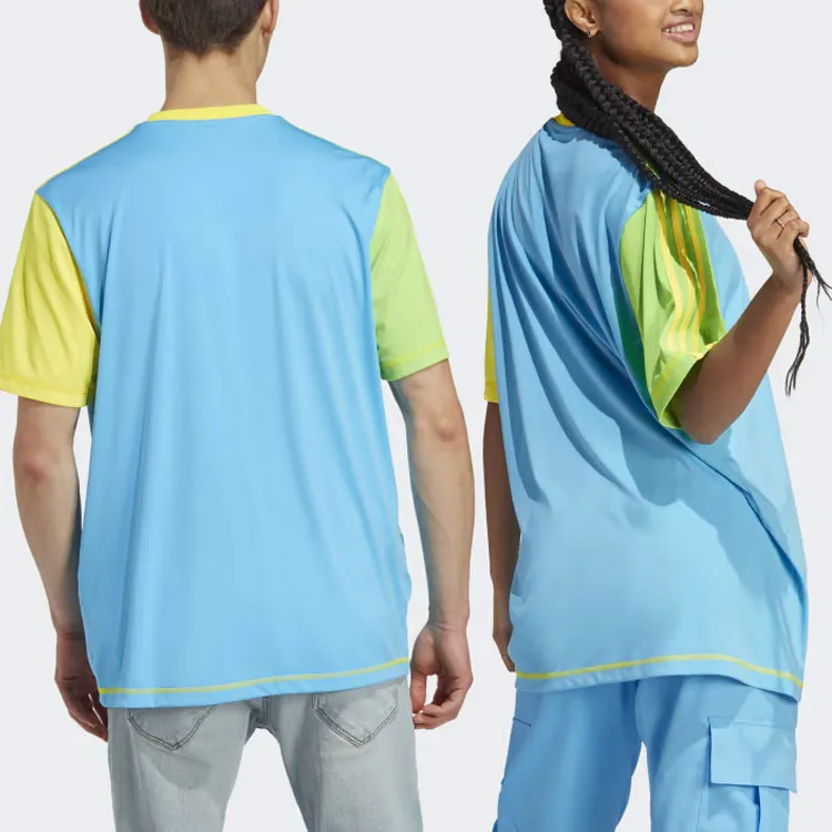 Adidas T-Shirts Unisex Sky Blue-3