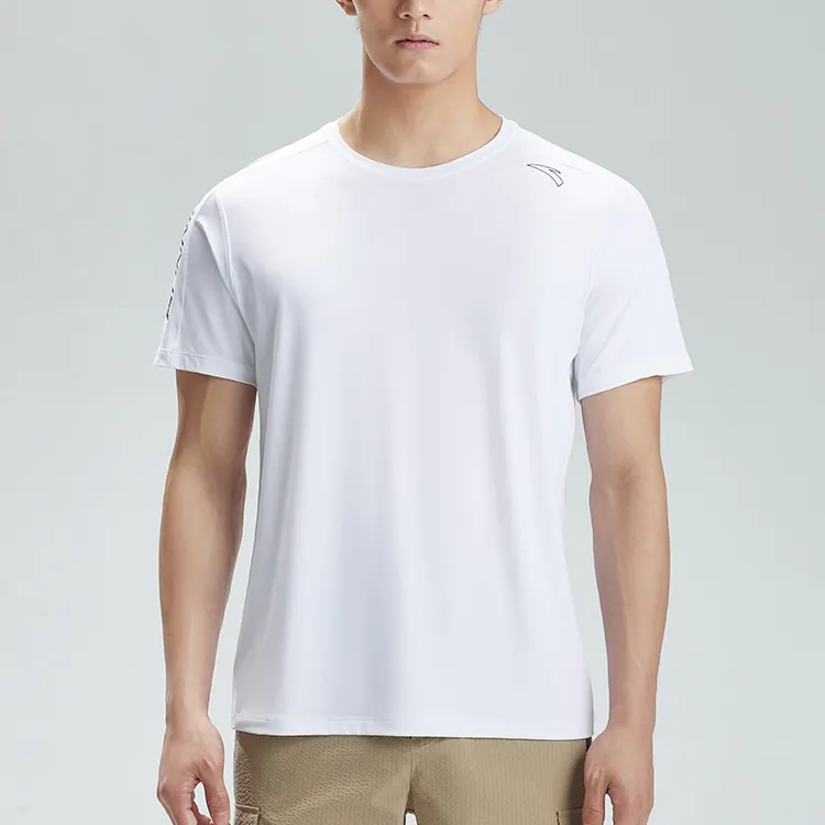 Anta Running Collection T Shirt Men's Pure White-3