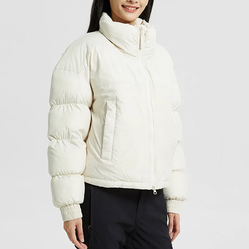 Columbia Puffer Jackets Women's Ecru-2