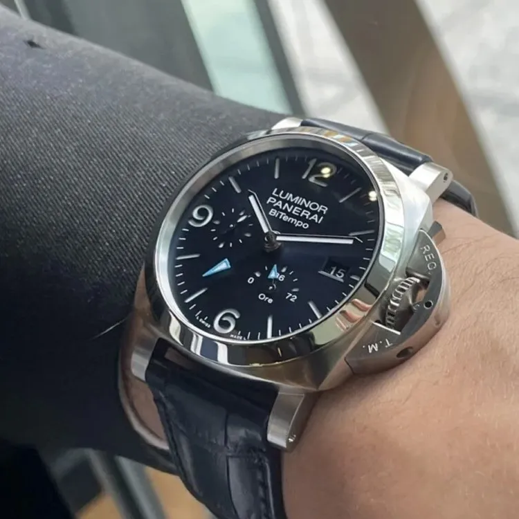 PANERAI Men LUMINOR LUMINO Collection Watch-4