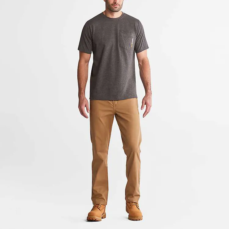 Timberland Casual Pants Men Wheat-1