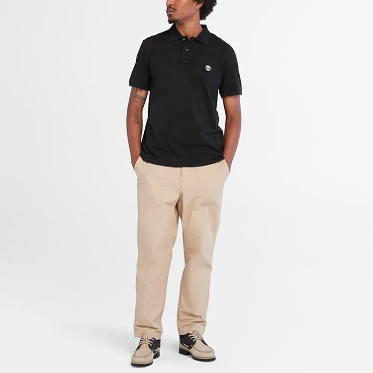 Timberland Polo Shirts Men Black-5
