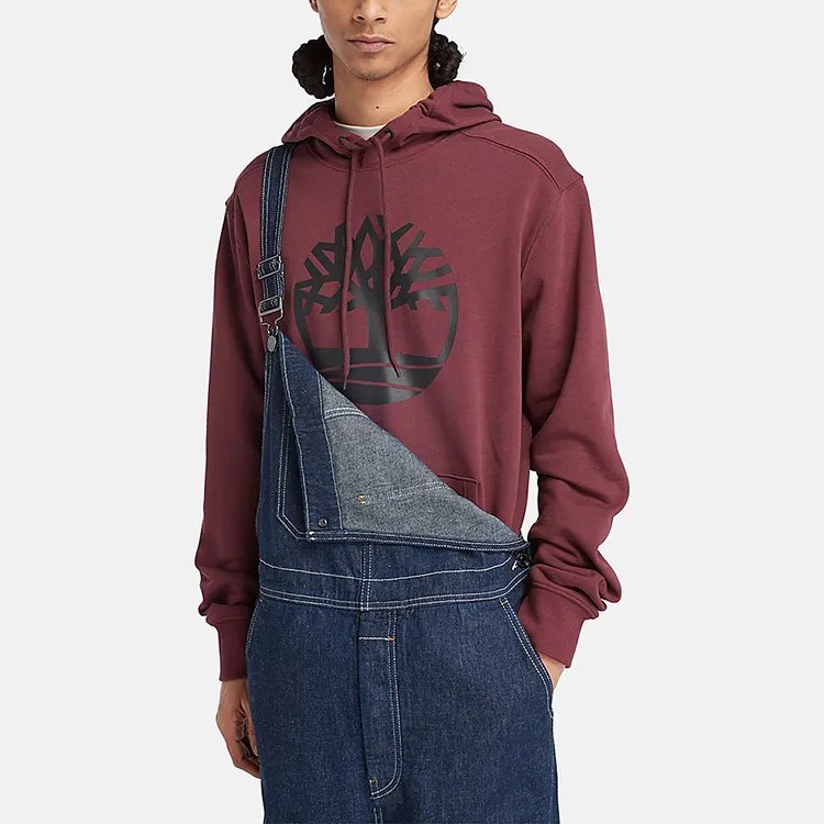 Timberland Sweatshirts Men Deep Red-4