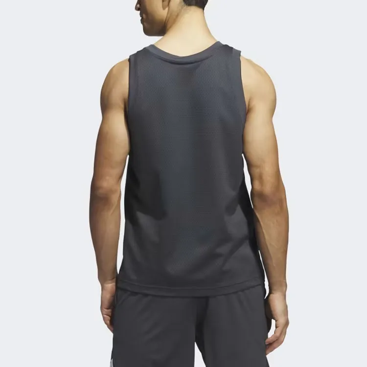 Adidas Tank Tops Men Black-2