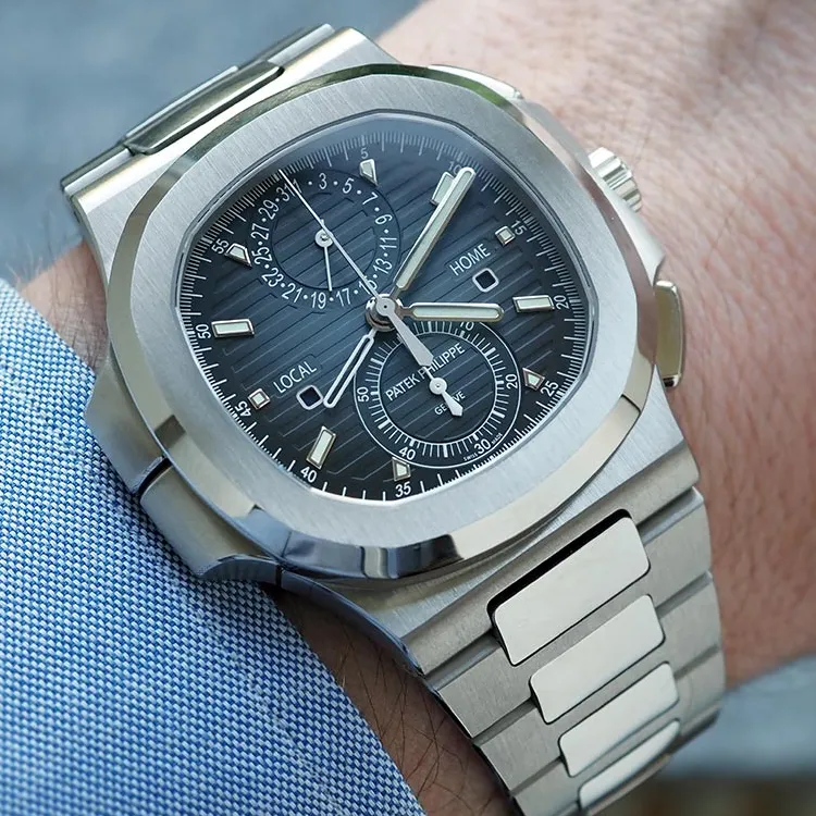 PATEK PHILIPPE Men Sporty Elegant NAUTILUS Series Watch-2