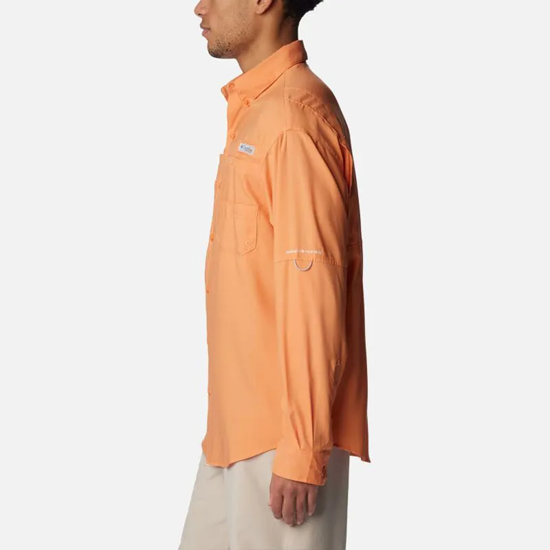 Columbia Shirt Men's Orange Coral-2