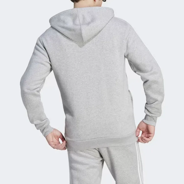 Adidas Essentials Fleece 3 Stripes Full Zip Hoodie-1