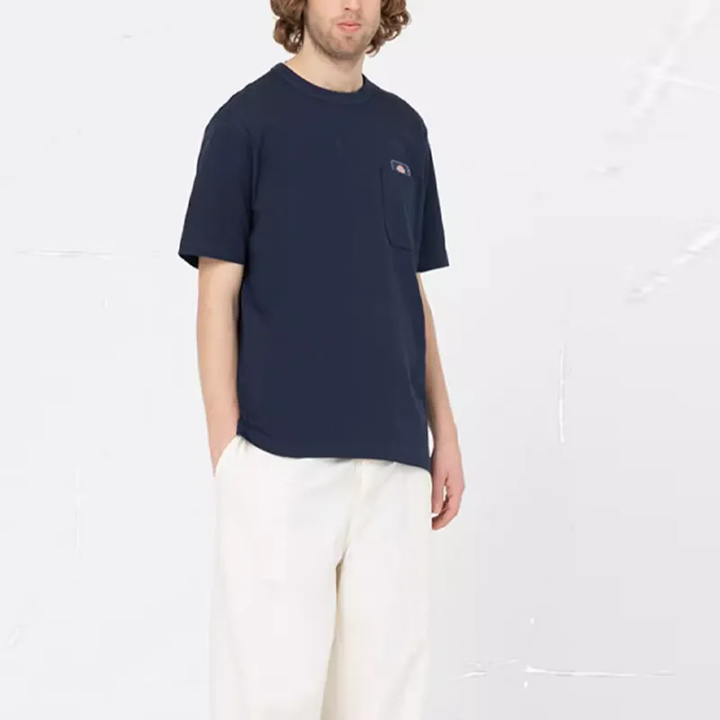Dickies X Pop Trading Compay Co-brand T-Shirts Men Light Marine Blue-3