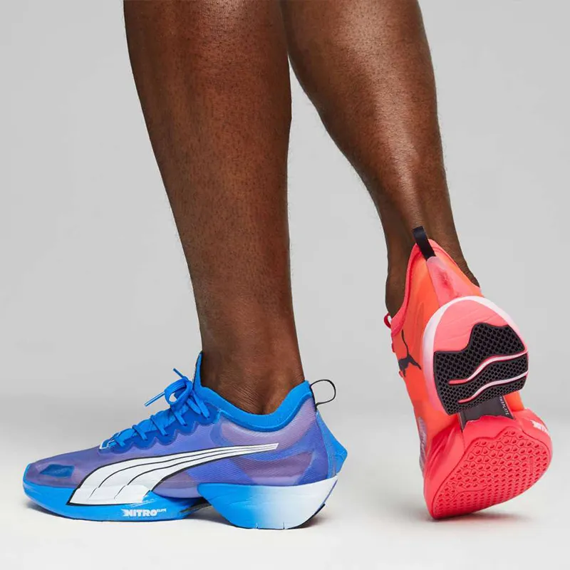 PUMA Fast R Nitro Elite Red Ultra Blue Mismatch-9