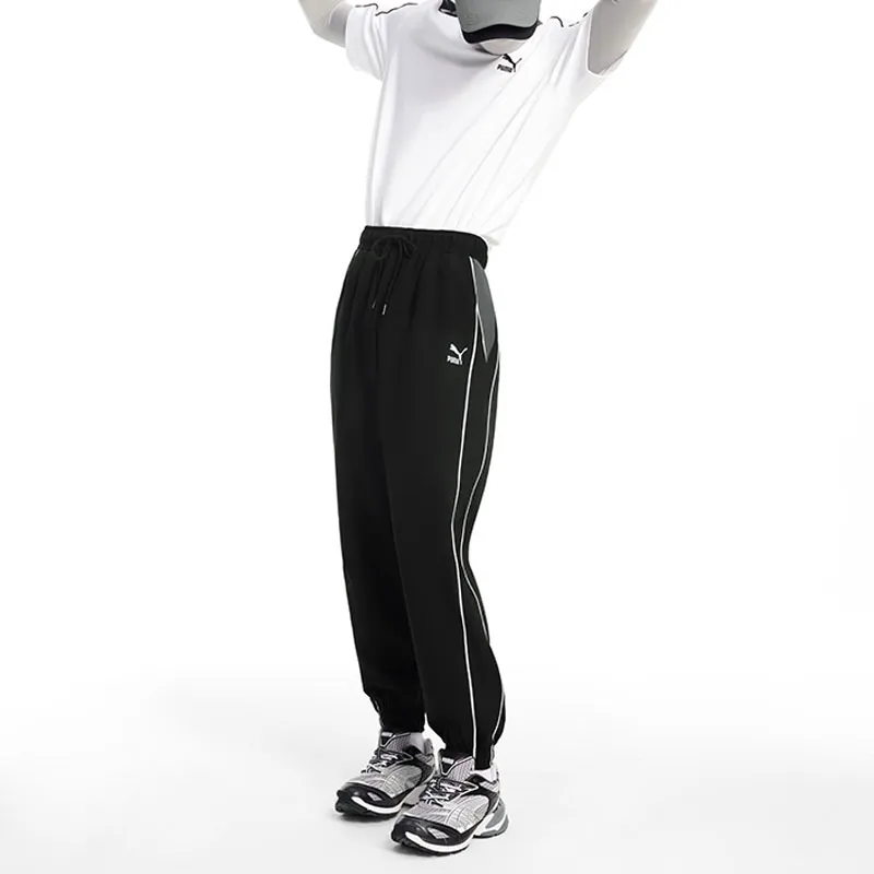 PUMA SS23 Archive Series Knitted Sweatpants Unisex Black-2