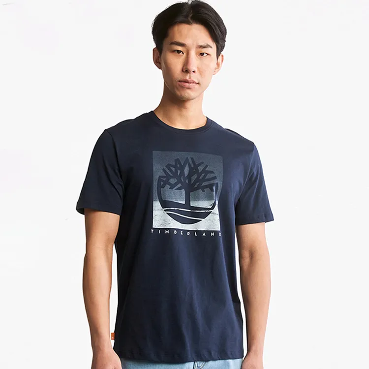 Timberland T Shirts Men Dark Sapphire-2