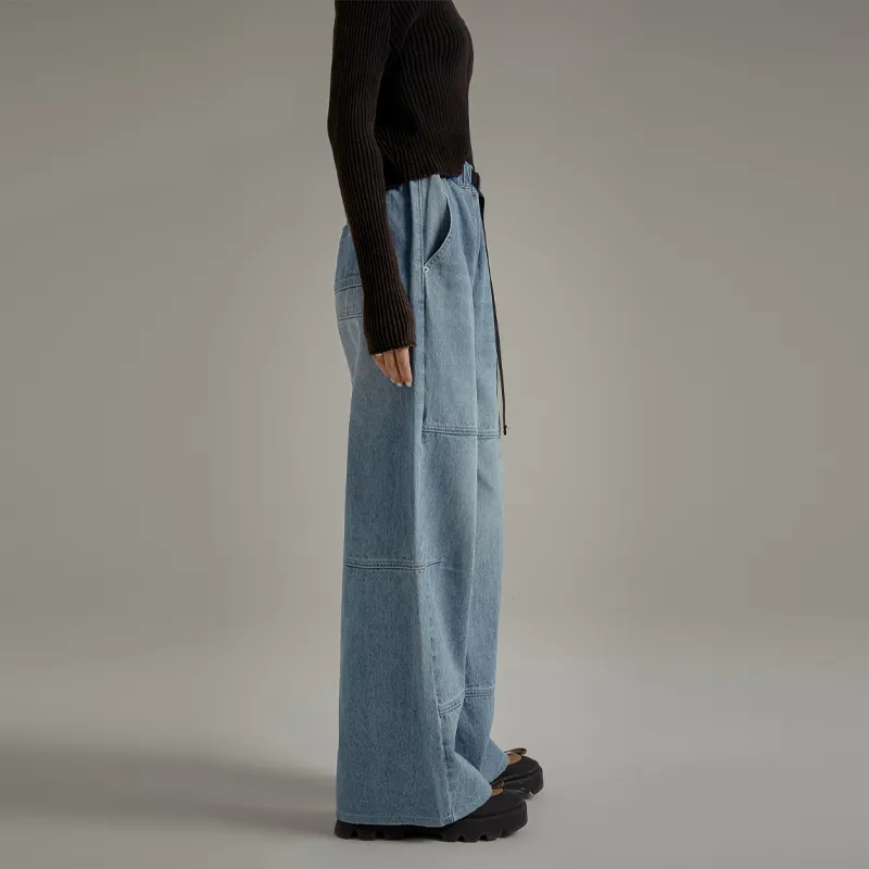NO ONE ELSE Jeans Women's Denim Blue-3