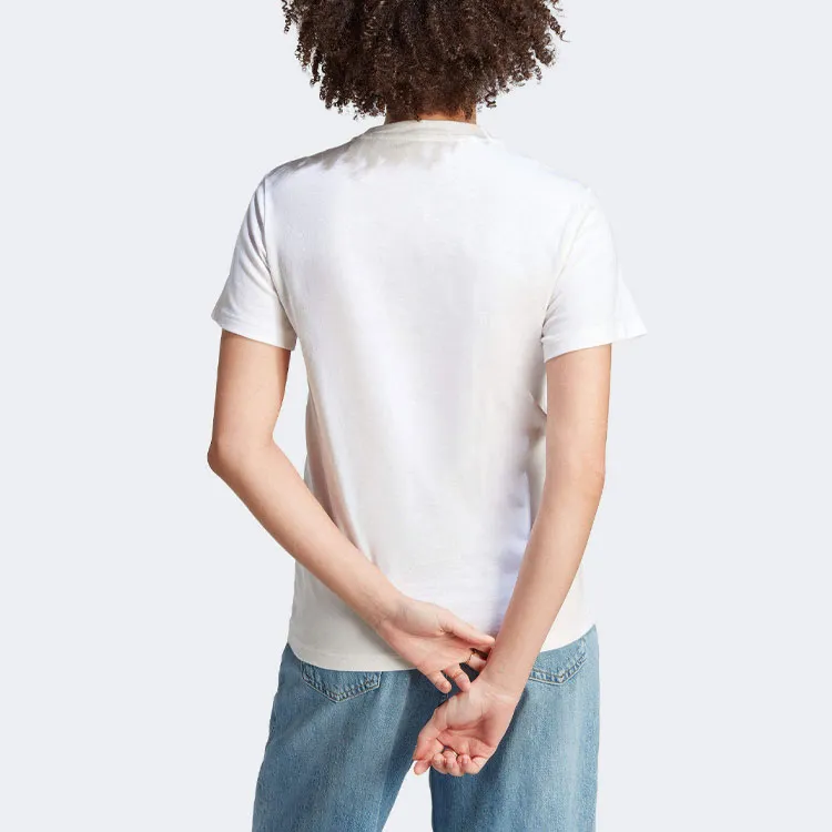 adidas Women's Doodle Graphic Tee White-3