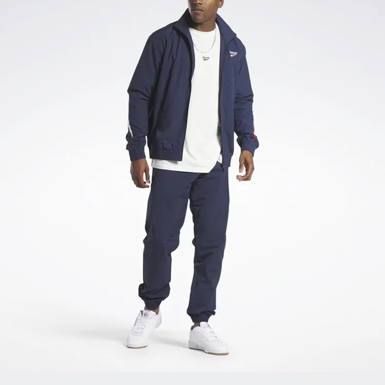 Reebok Knitted Sweatpants Unisex Navy Blue-1