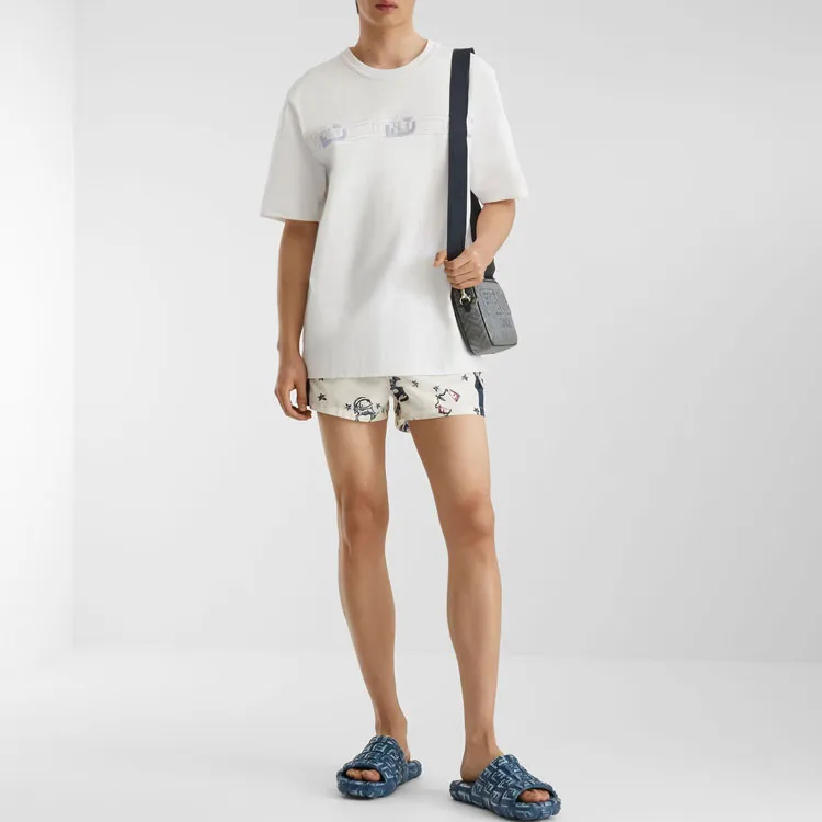 FENDI T-Shirts Men White-8