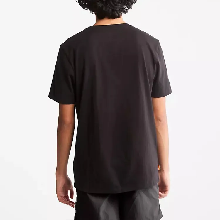 Timberland Set in Sleeve T Shirt Men's Black-6