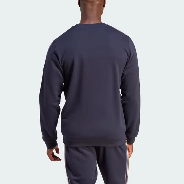 Adidas Real Madrid Sweatshirts Men Ink Blue-2