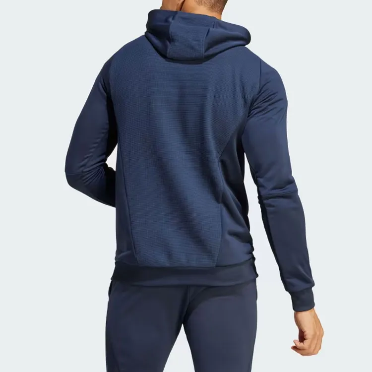 Adidas Real Madrid Sweatshirts Men Ink Blue-2