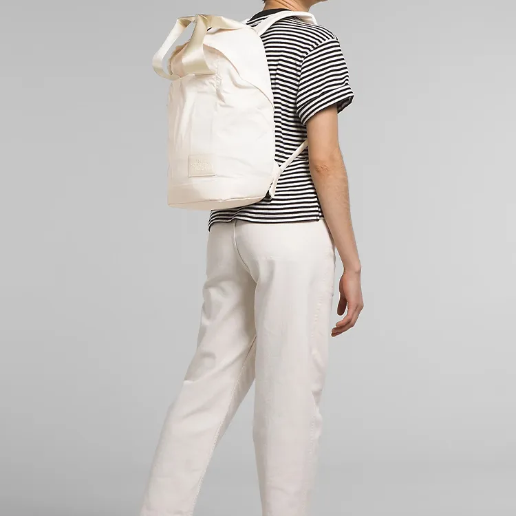 THE NORTH FACE Recycled Material Nylon Backpack Regular Women's White-4