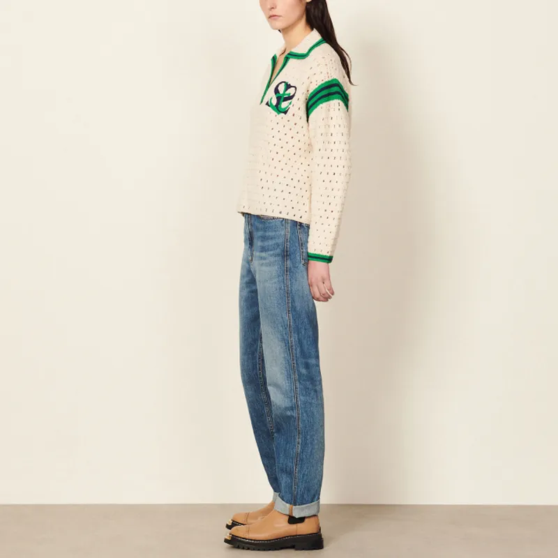 Sandro Knitwear Women's Light Umber-3
