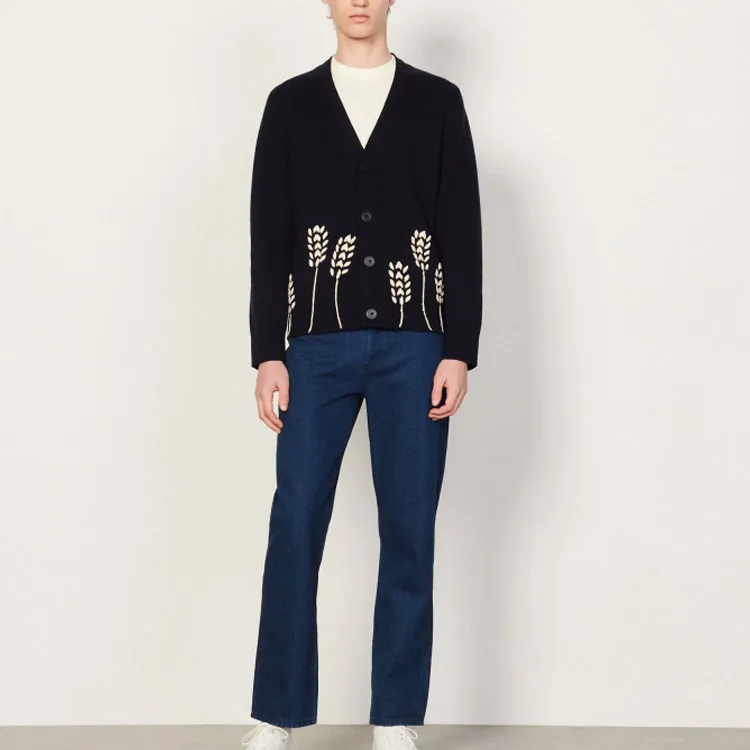 Sandro Knitwear Men Dark Blue-1