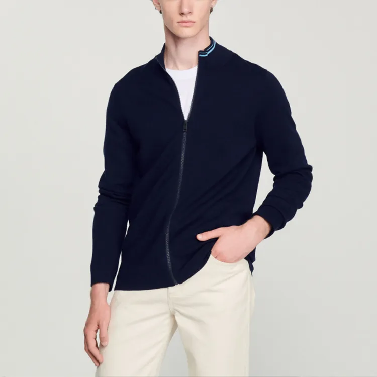 Sandro Knitwear Men Dark Blue-1
