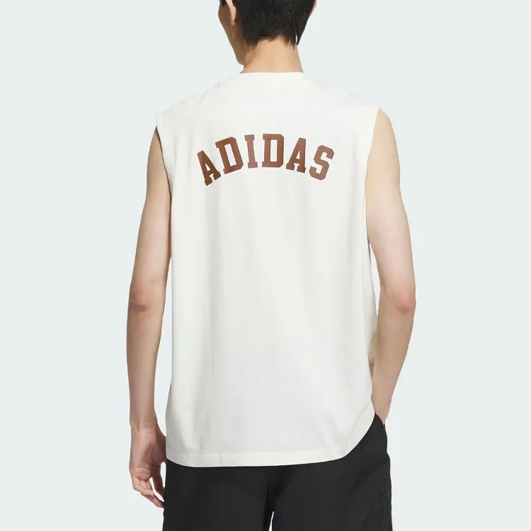 Adidas Tank Tops Men's Jade White-2
