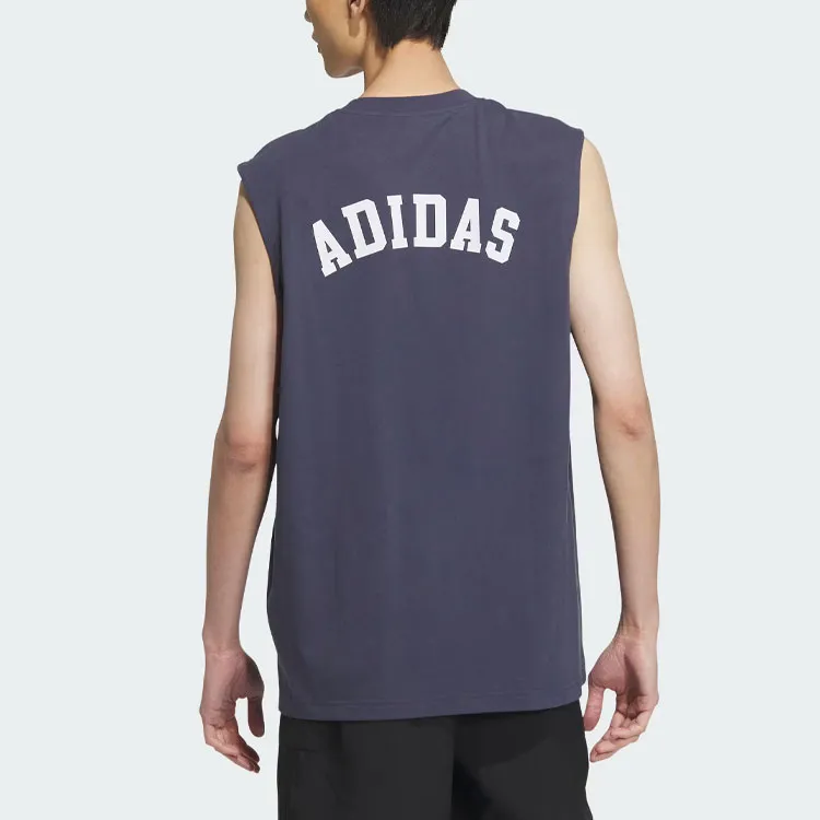 Adidas Light Sports Series Tank Tops Men's Dark Navy Blue-2
