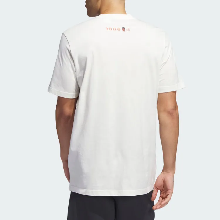 Adidas Donovan Mitchell 8 Bit Graphics Signature Basketball Graphic Tee-2