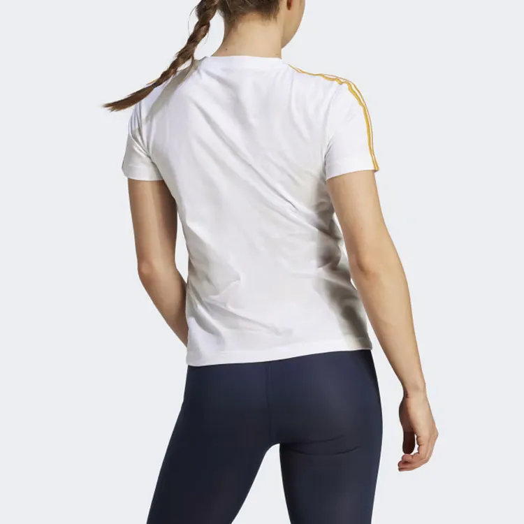 Adidas Real Madrid T-Shirts Women's White-2
