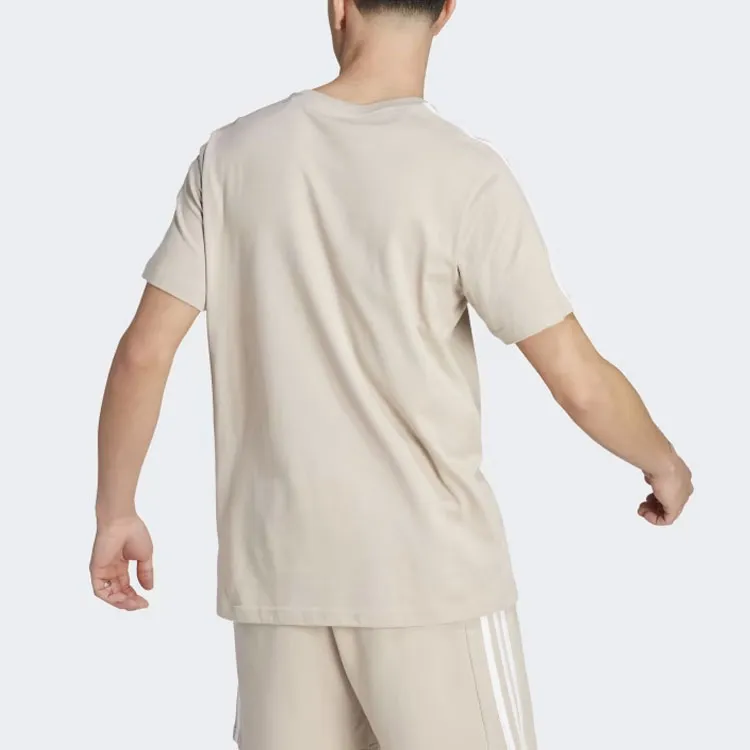 Adidas Essential T Shirts Men Beige-2