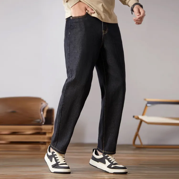 CAMEL Urban Function Series Jeans Men Black-4