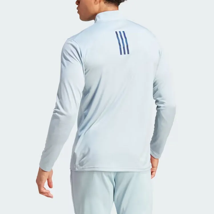 Adidas Train Essentials Seasonal Training 1/4 Zip Long Sleeve Tee-3