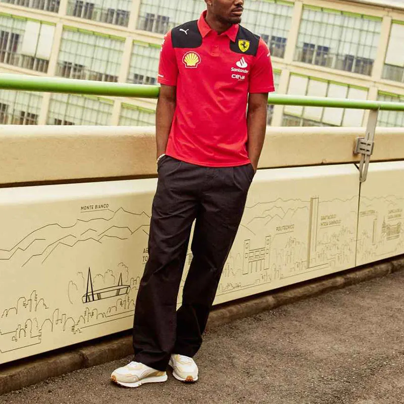 PUMA Scuderia Ferrari 2023 Team Replica Polo-2