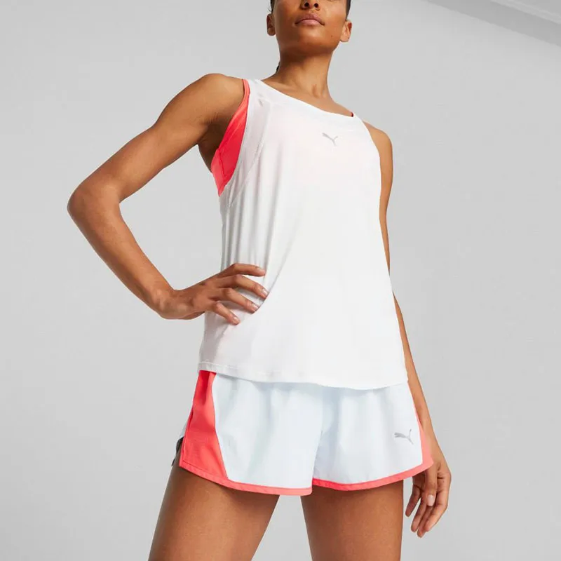 PUMA Tank Tops Women's White-2