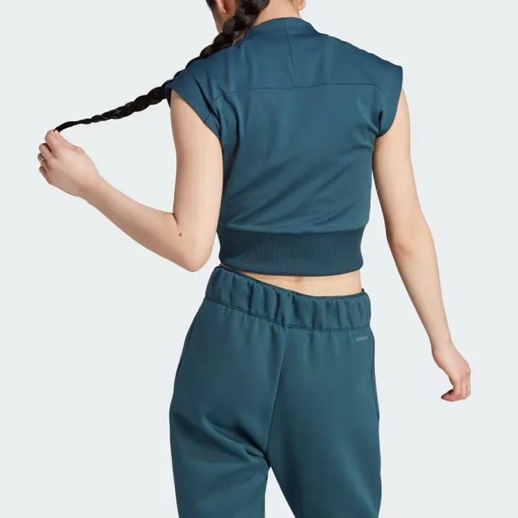 Adidas Z.N.E. Collection Crop Tops Women's Night Blue-1